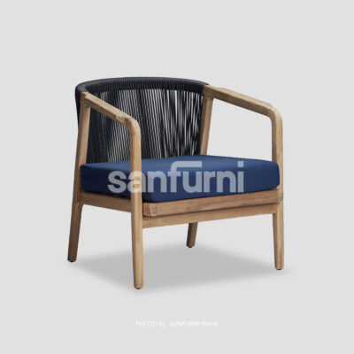 Hiroshima Chair with Cushion