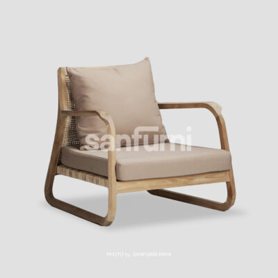 Hiroshima Chair II with Cushion