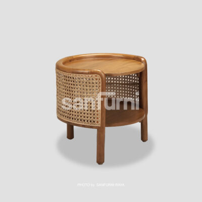 Side Table with Solidwood on Top