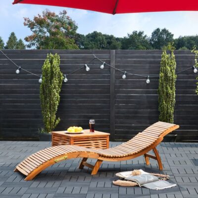 Outdoor Folding Chaise Lounge Chair – Practical & Space-Saving Outdoor Comfort
